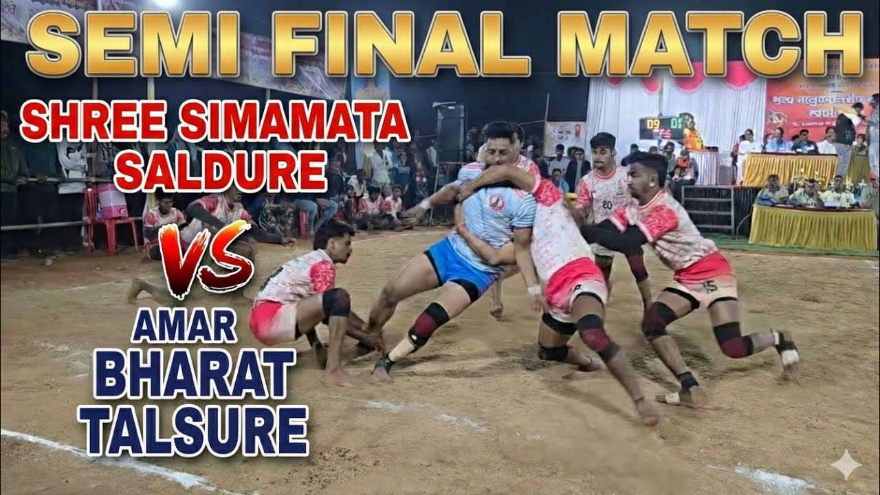  Saldure Vs Talsure | Semi-Final | Dapoli Kabaddi | Highlights 