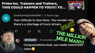 Let&#39;s Talk Truck Driver Shortage and New Driver Treatment🧐 Feat: @The Million Mile Man