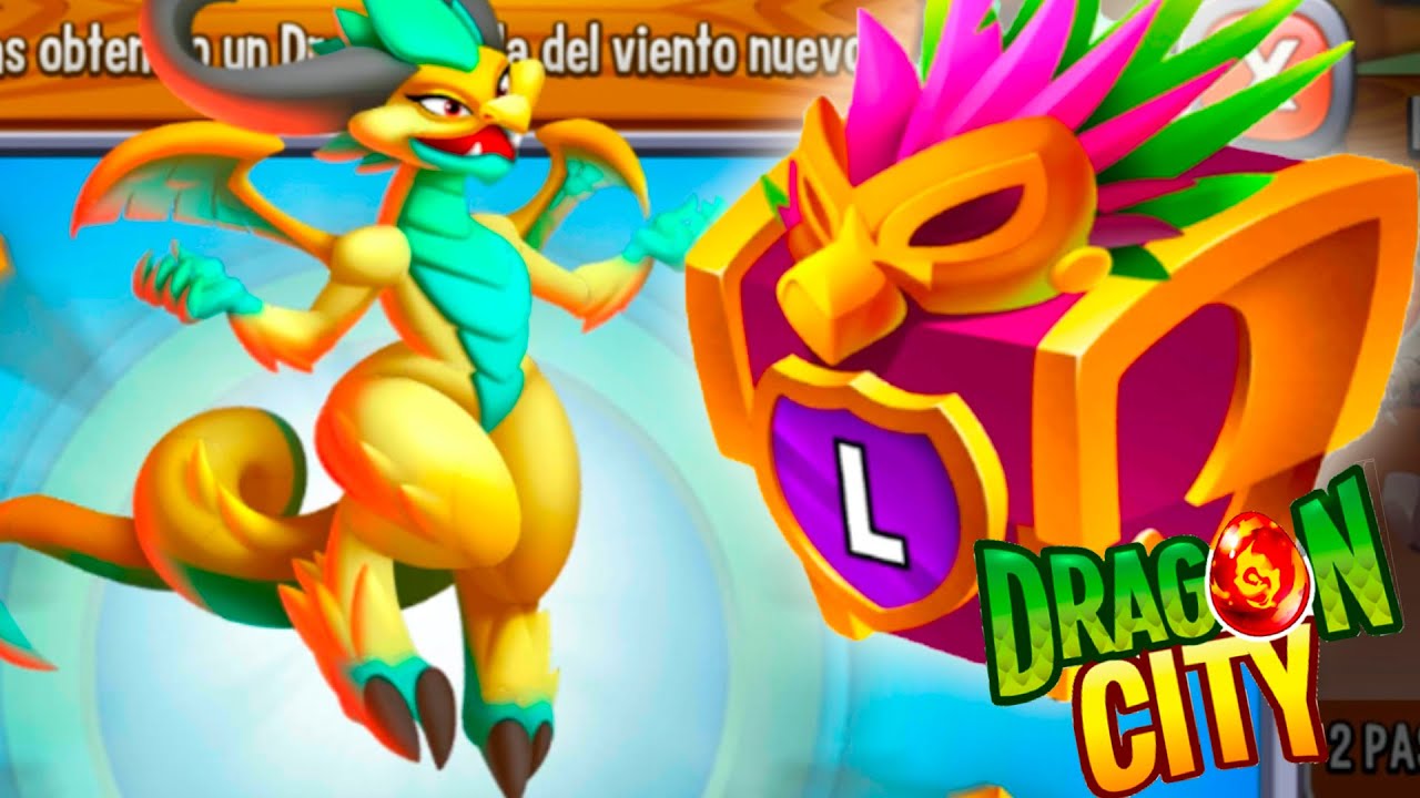 ME GANE EL DRAGO HADA DEL VIENTO! MUCHOS COFRES 🐉 DRAGON CITY 😜 #18