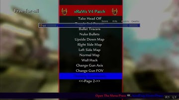 WaW Mod Menu xRaW v4.1 (Download)