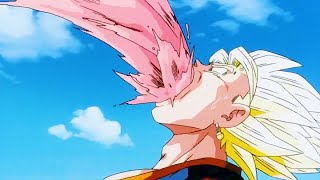 Buu penetrated straight into Vegito's mouth, The brutal battle between Vegito and Buu
