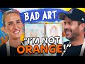 Jill Scott EMBARRASSES Jamie Redknapp In Bad Art Challenge | A League Of Their Own