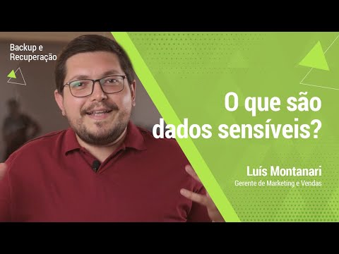 [BACKUP & RECUPERAÇÃO] O que são dados sensíveis?