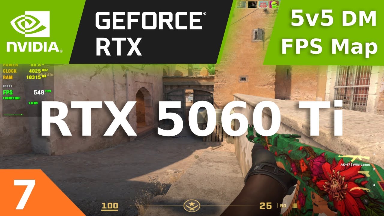 CS2 : RTX 5060 Ti + Ryzen 5 5600