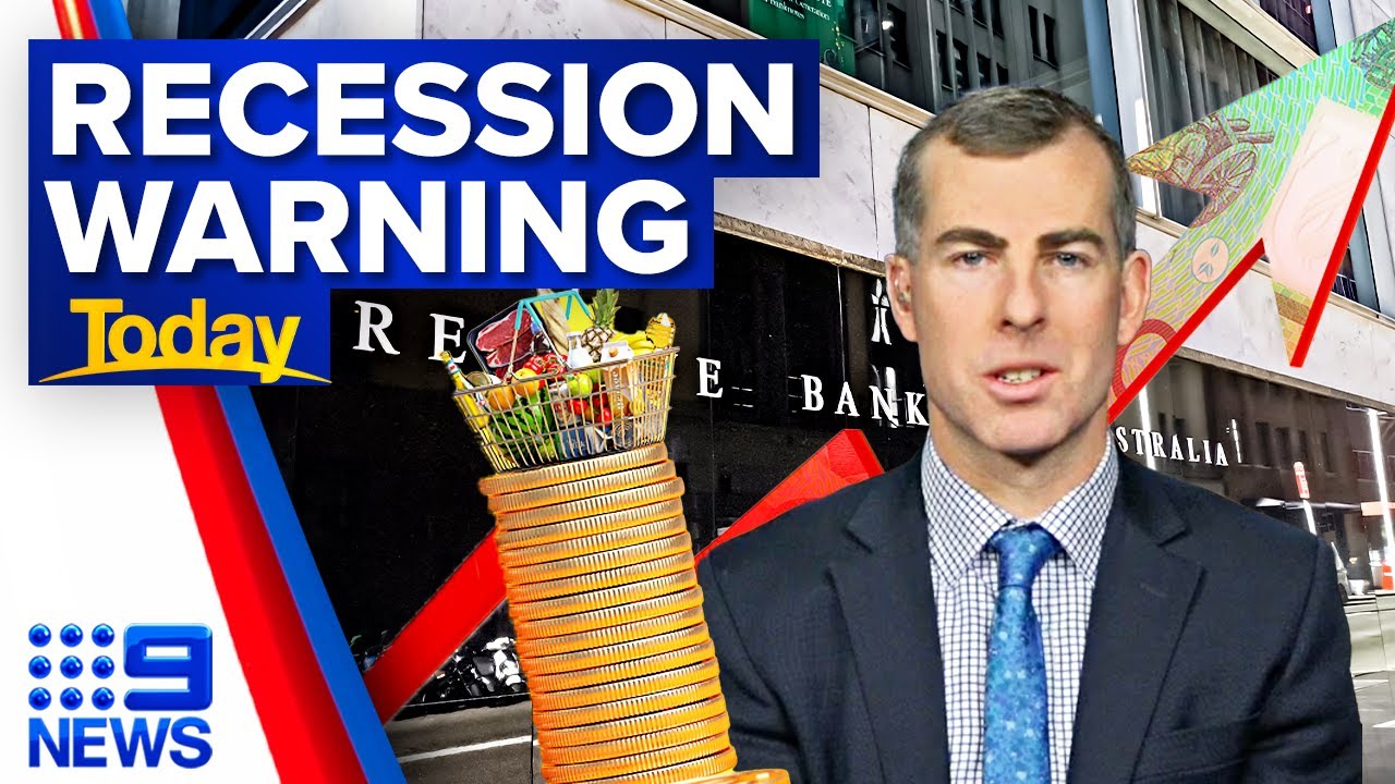 Fastest inflation rise in 32 years expected amid fears of global recession | 9 News Australia