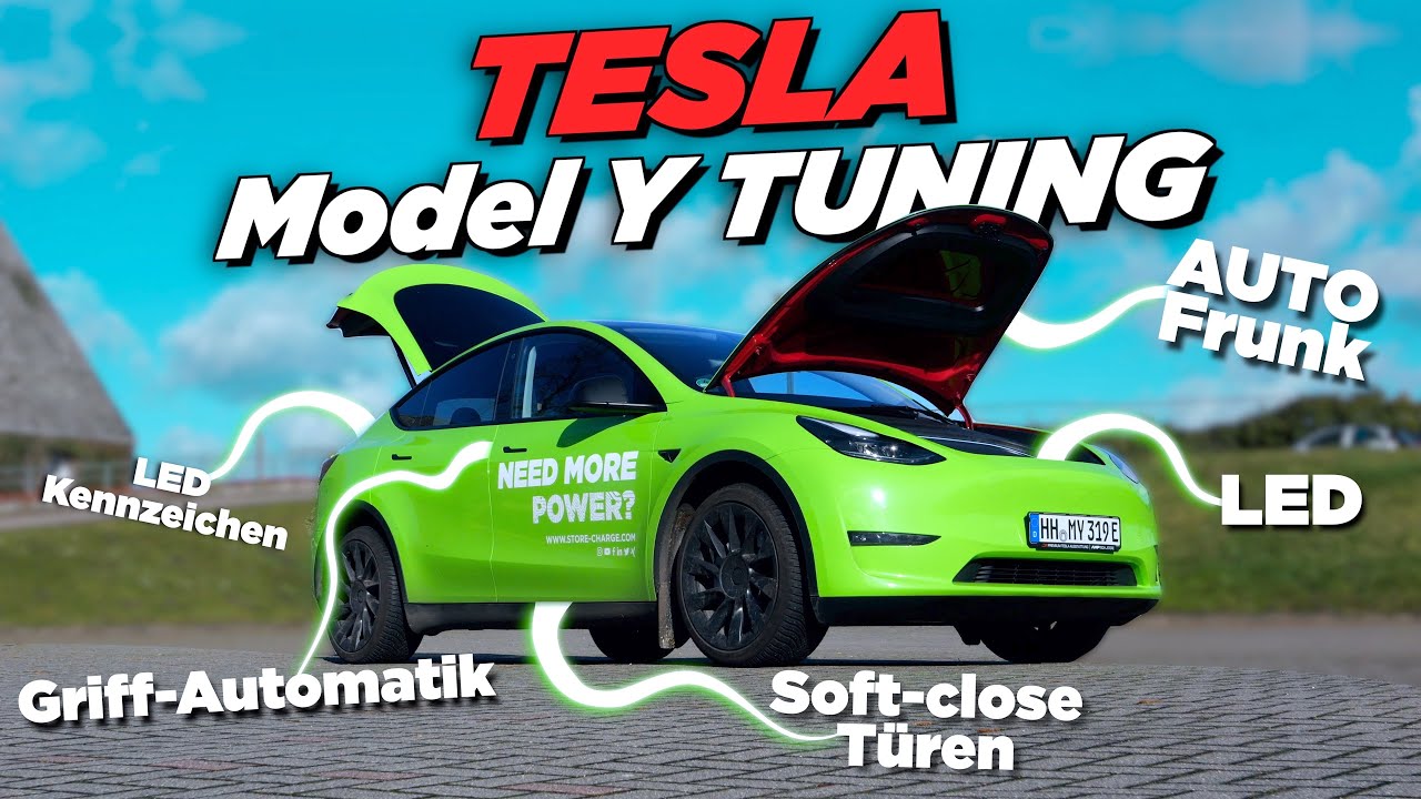 Tesla Model Y Tuning Teil 2 Zubehör und Tips 