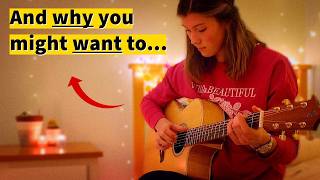 How To Stop Muting Your Strings Guitar Tutorial 4K