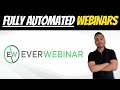 How to Create Automated Pre-Recorded Webinars That Look Real 🔥 Everwebinar Tutorial & Review