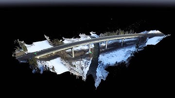 3D Bridge Point Cloud Animation