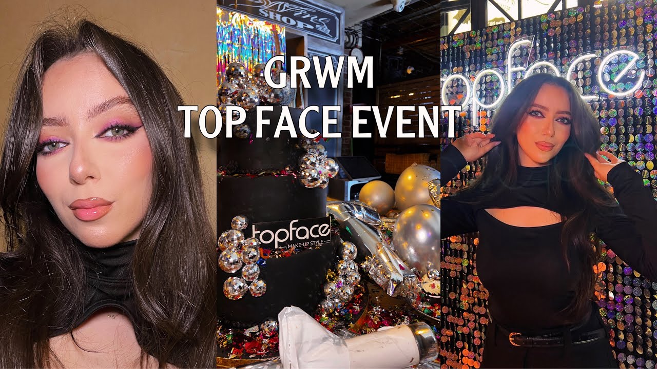 Grwm Top face Event 🌟colorful makeup