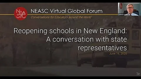 Reopening schools in New England | #NEASCforum