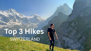 3 Best Hikes in Switzerland🇨🇭