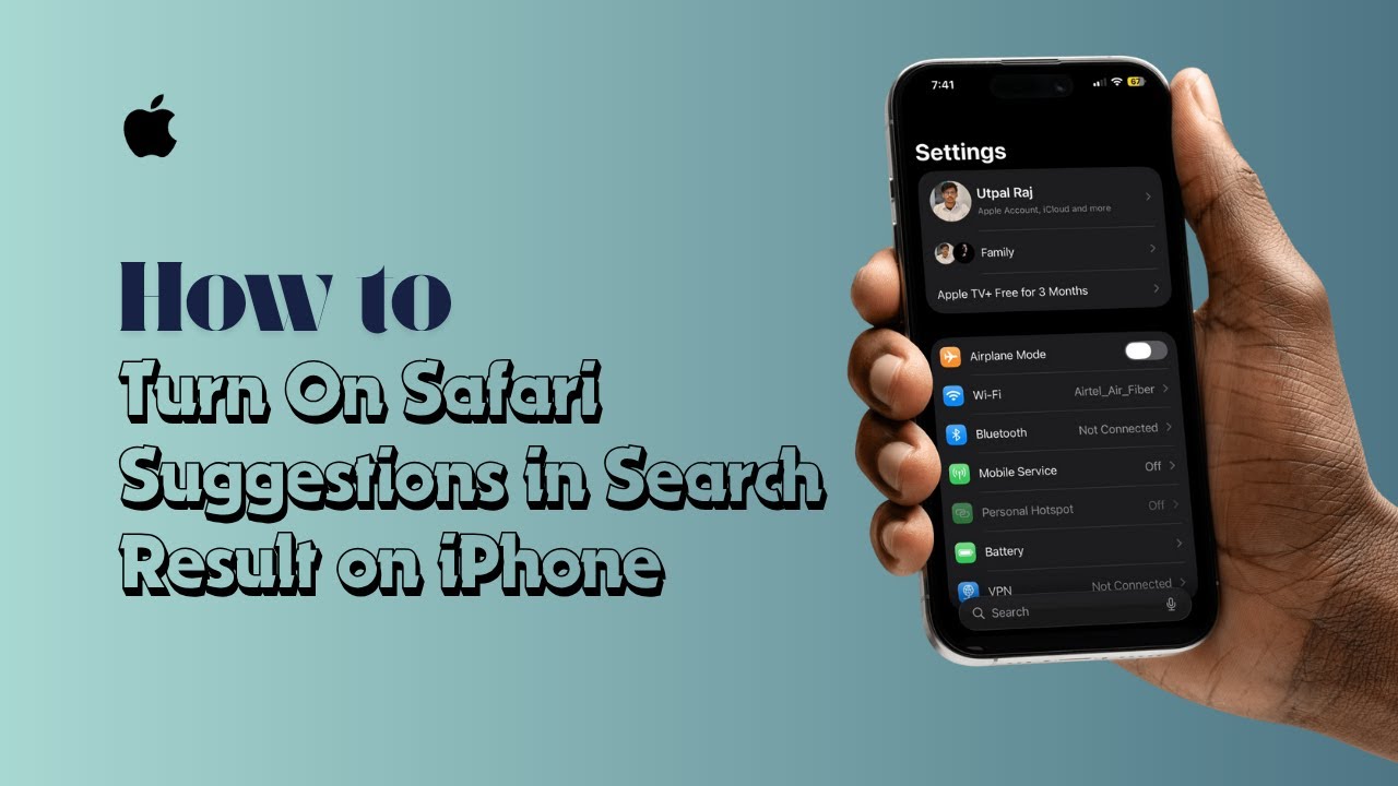 Как включить предложения Safari в результатах поиска на iPhone