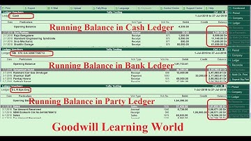 Tally TDL for Running balance for All Ledger Account :  Free Tally TDL Download
