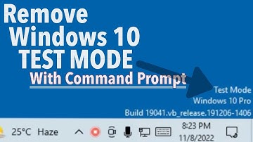 Removing the Test Mode Watermark From the Windows 10 Desktop on PC