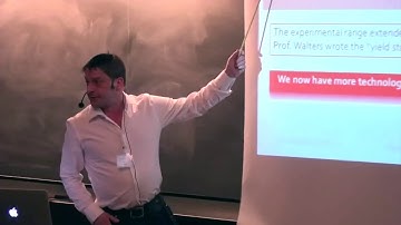 Professor Teodor Burghelea lecturing at CISM