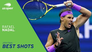 Rafael Nadal's Top Winners vs Daniil Medvedev | 2019 US Open Final