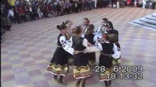 Zenski  shopski tanc  detski bulgarian folk  28 06 2009 kv  Tsarkva  Pernik 3