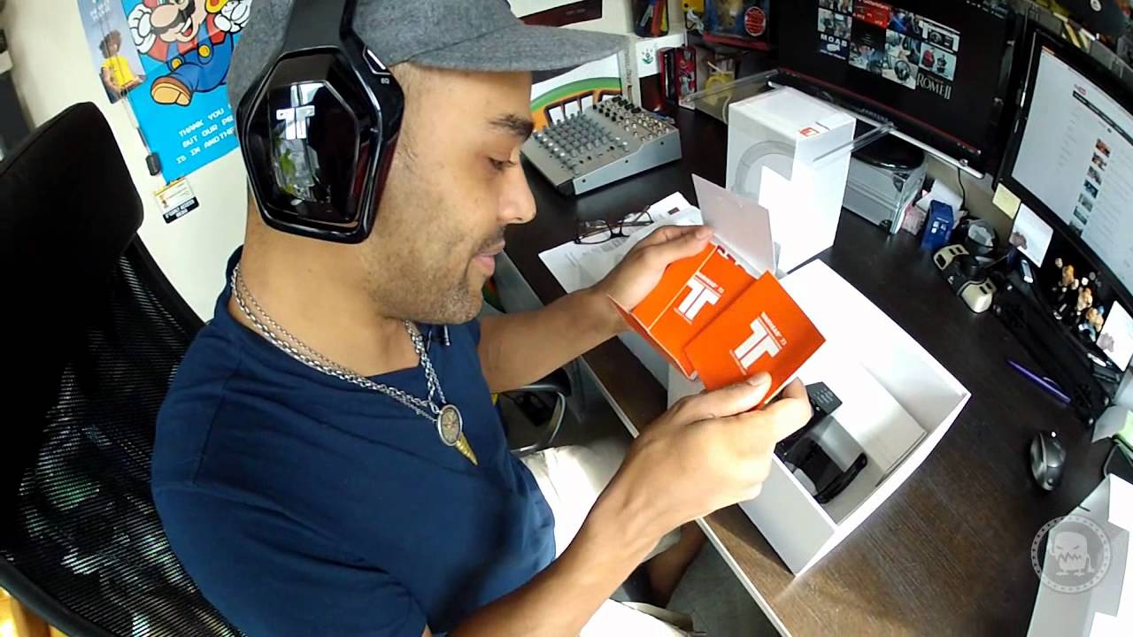 Tritton Warhead 7.1 Wireless Surround Headset Unboxing by Rainbow Sun Francks