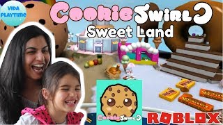 Let’s Play CookieSwirlC Sweet land Roblox – Cookie Fans!