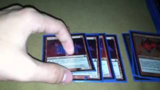 MTG standard mono red burn deck tech