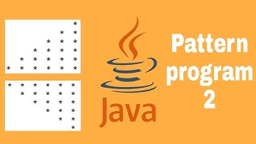 Star pattern programs-2 (Logic) in Java || Programming Knowledge