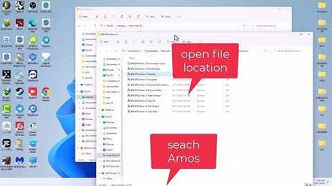 How To Install Amos 31 Windows