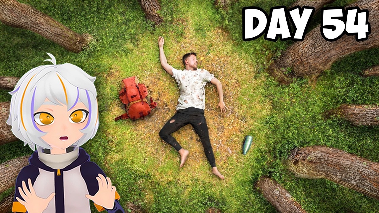 $10,000 Por Cada Día Que Sobrevivas En La Naturaleza | ChuyMine REACCIONA a MrBeast