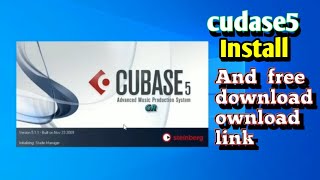 How to install Cubase 5 in windows ,Cubase install kaise karen,Cubase 5.12 full,Cubase 5.1 install