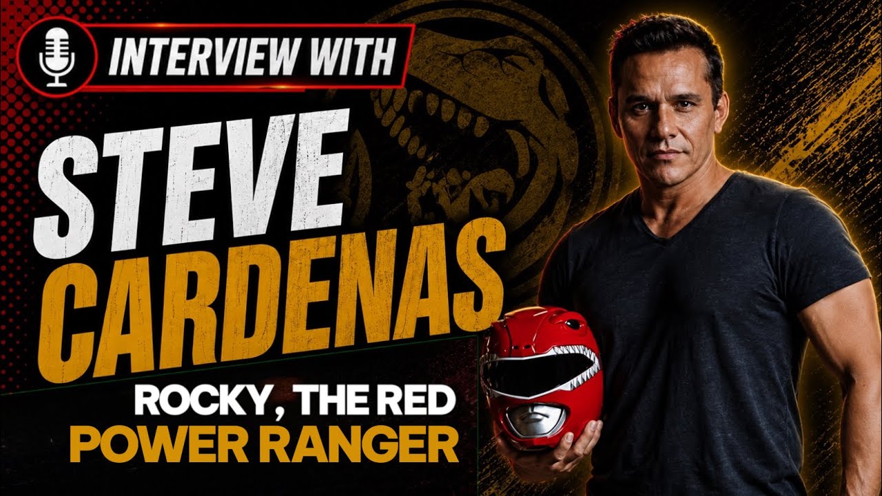 Steve Cardenas aka Rocky the Red Power Ranger Interview - MCM
