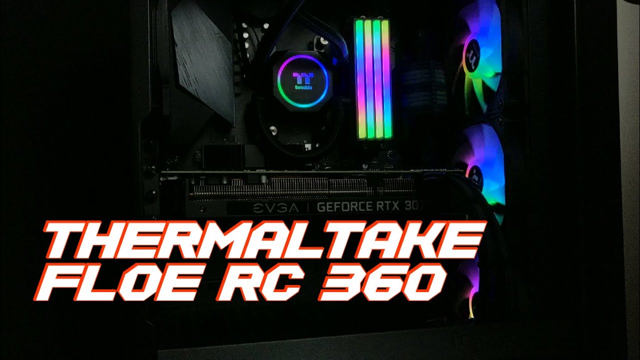 Worlds first CPU and memory AIO - Thermaltake Floe RC 360 