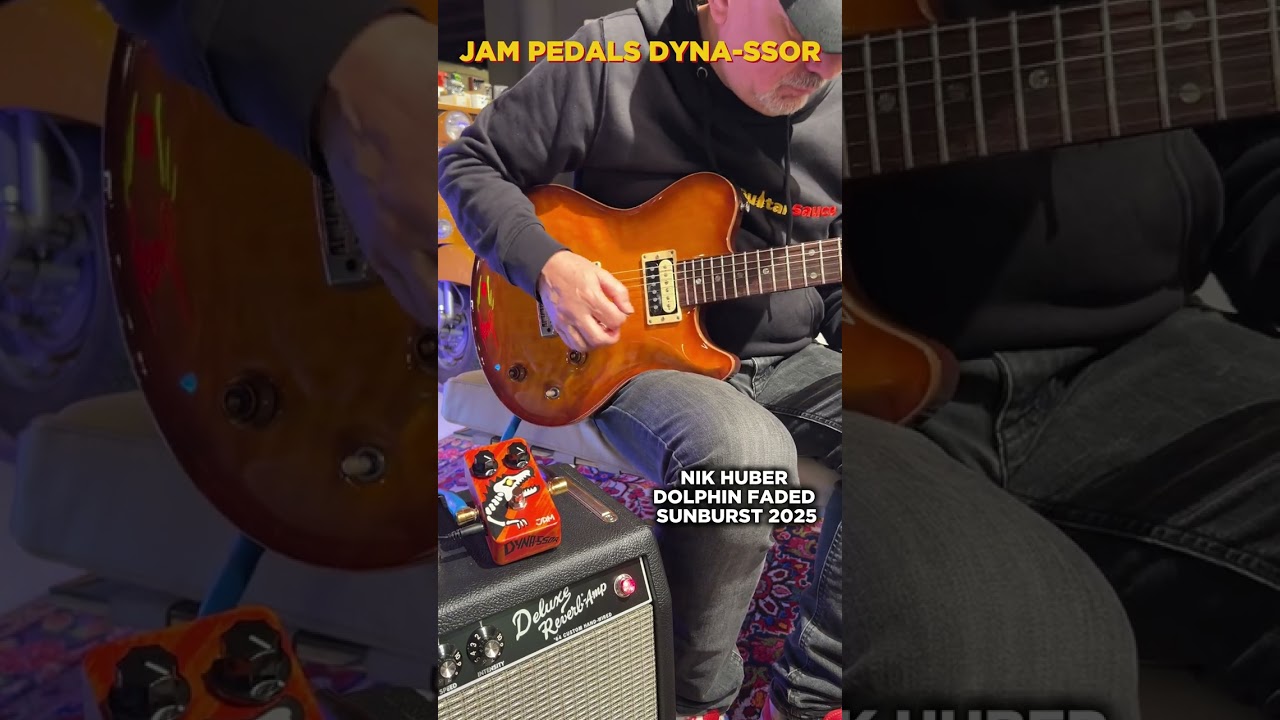 Jam Pedals Dyna-ssor | Demo by Beppe Pini - YouTube