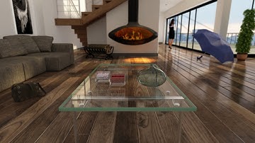 Realistic Glass Material vray rendering 3ds max Tutorial