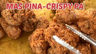 LEGIT Na Paraan Ng Pagpapa-CRISPY Ng FRIED CHICKEN #kalpotv #friedchickenbusiness #streetvendor