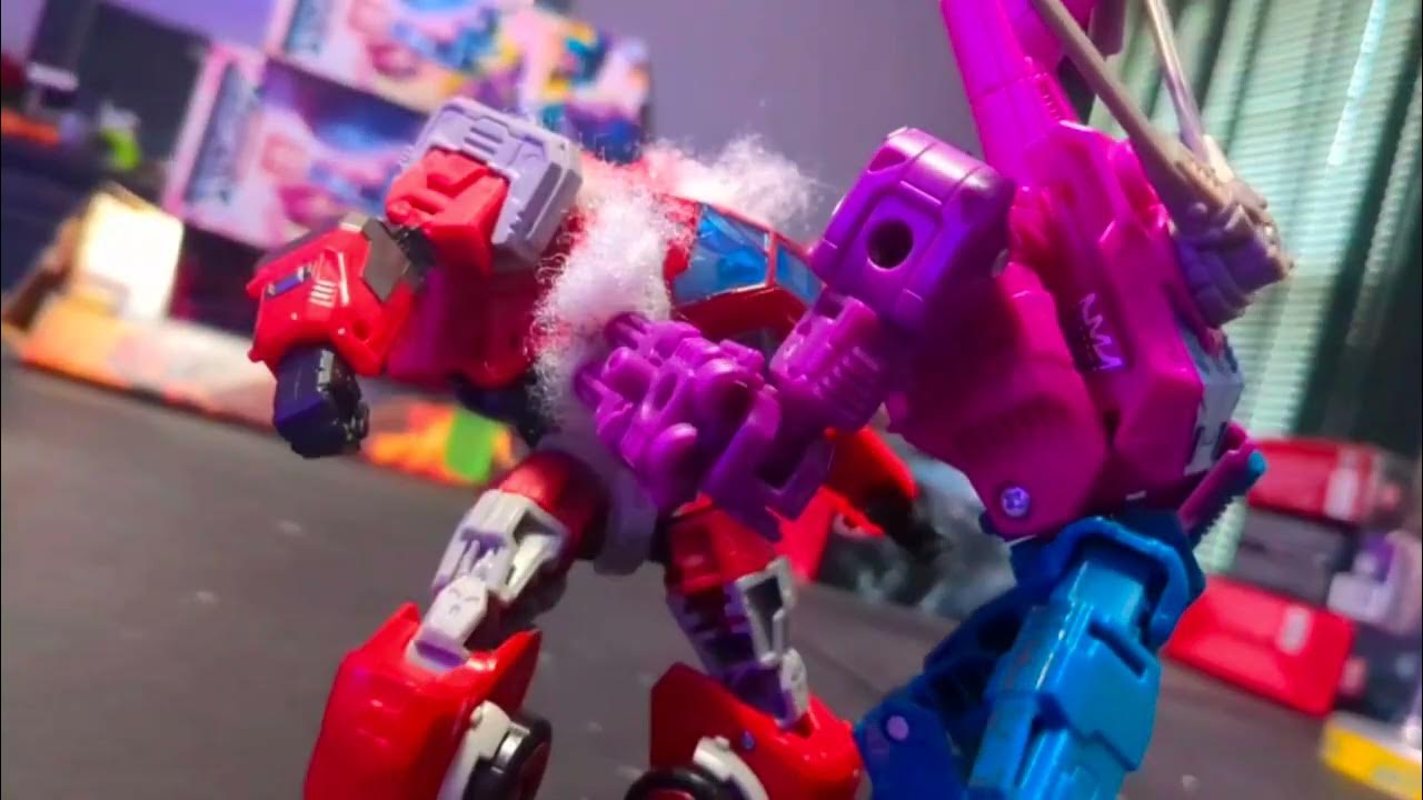 Transformers Stop Motion Spinister Execution Youtube