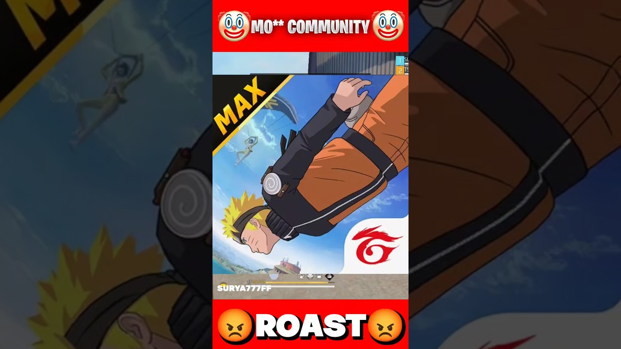 FREE FIRE COMMUNITY ROAST 😡 | FF YOUTUBERS 💩 | 