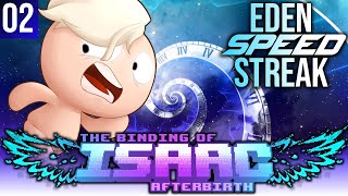 Ca se corse vite !  Eden Speed Streak 02 [Binding Of Isaac Afterbirth +]