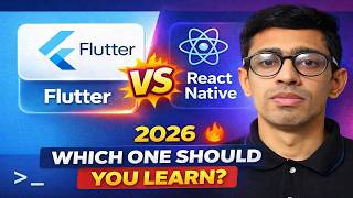 Flutter vs React Native 2026 🔥 Which One Should You Learn?