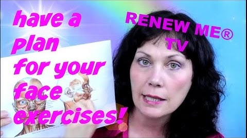 Have a Plan for your Face Exercise and Facial Workout to Achieve Maximum Results!