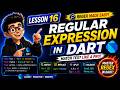Dart Regular Expression Full Course in Bengali | RegExp in Dart hasMatch, allMatches, Lookahead