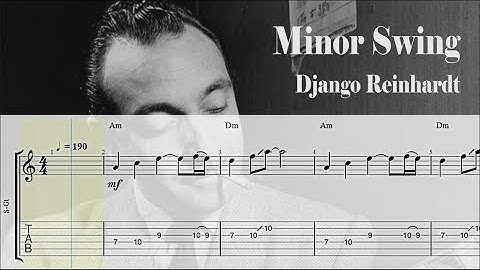 Minor Swing - Django Reinhardt | Gypsy Guitar Tab