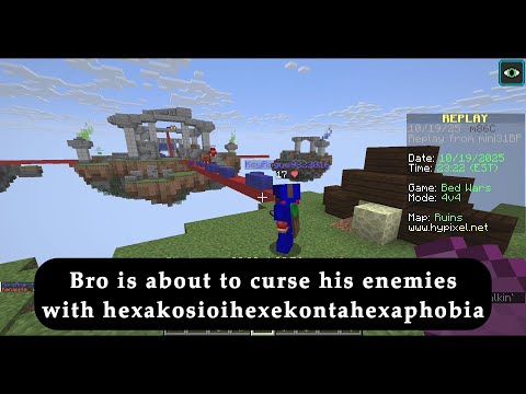 My Most INSANE 666 IQ Bedwars Plays - Part 4