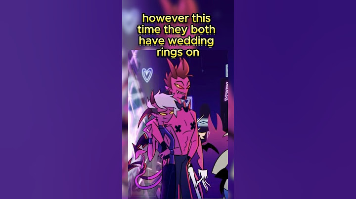 Ace and Josh are now married in Helluva Boss Apology Tour