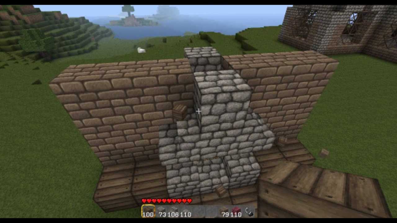 Minecraft Fireplace Design Youtube