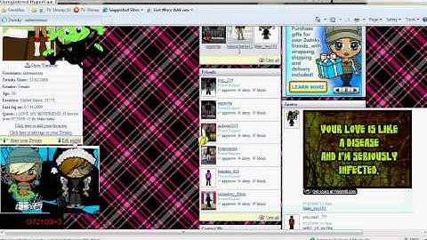HOW TO CUSTOMiZE YOUR PROFiLE ON ZWiNKY:}