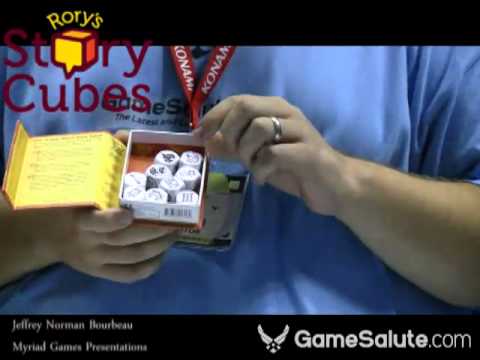 Rory's Story Cubes from Gamewright at Gen Con 2010