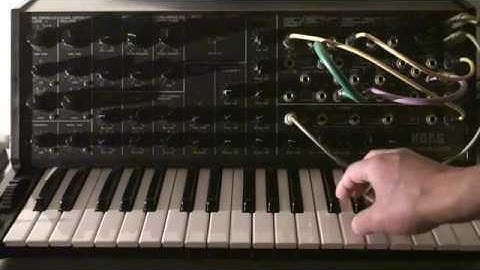 Korg MS-20 lo-fi guitar loop #korgms20