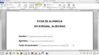 Formularios y plantillas Editor de textos Word OACE FPB2 Formularios y plantillas Editor de textos Word OACE FPB2