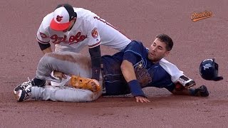 TB@BAL: Castillo throws out Kiermaier trying to steal