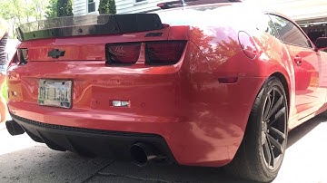 LS3 Camaro, Texas Speed f-35 Stage 4 Cam! open QTP Cutouts 481WHP